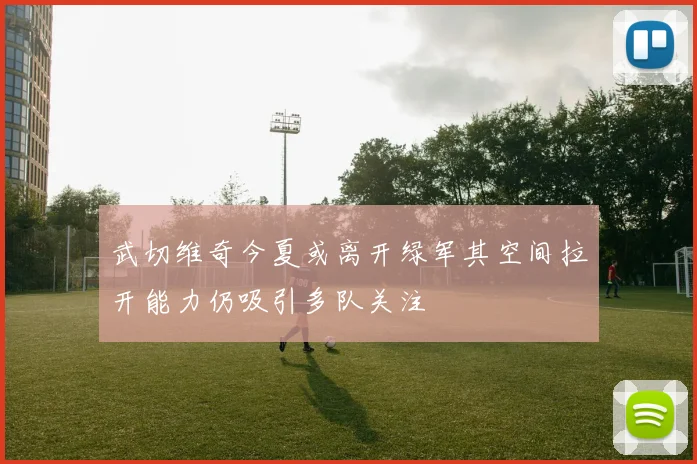 武切维奇今夏或离开绿军其空间拉开能力仍吸引多队关注